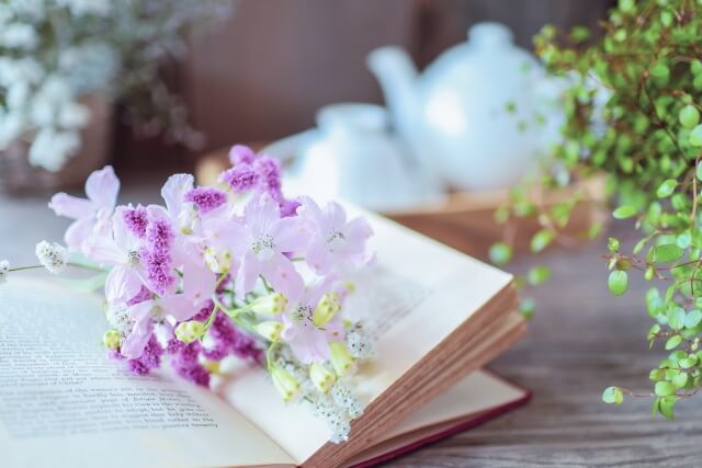 紫の花