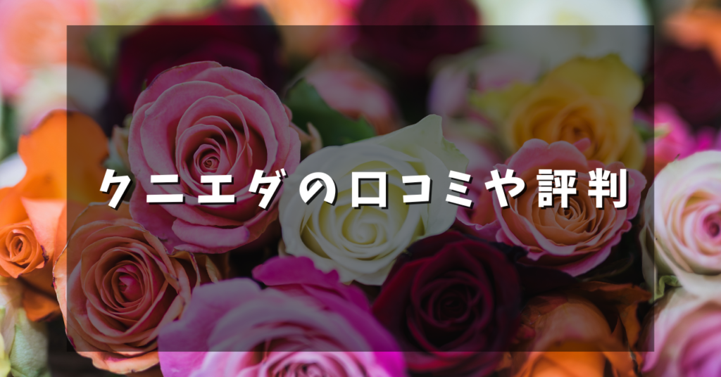 クニエダの口コミや評判